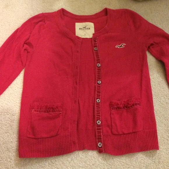 Pink Hollister sweater