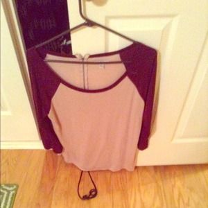 American Eagle Baseball Shirt