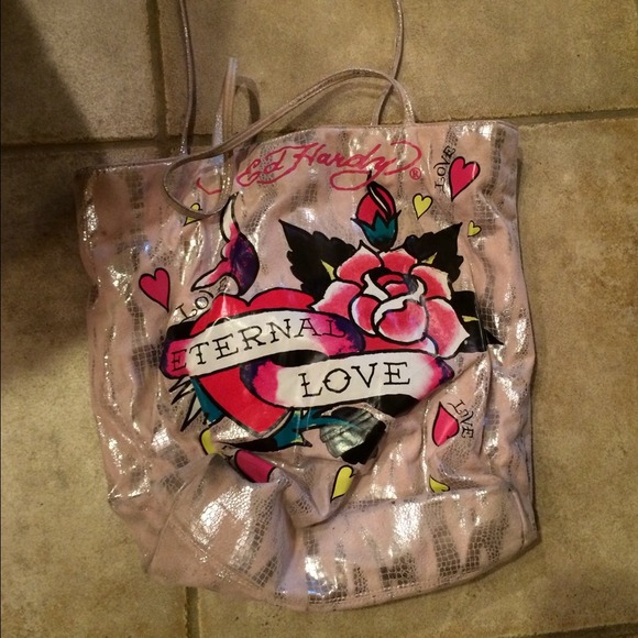 Ed hardy bag!