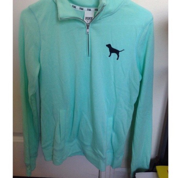 ISO VS HALF ZIP MINT GREEN