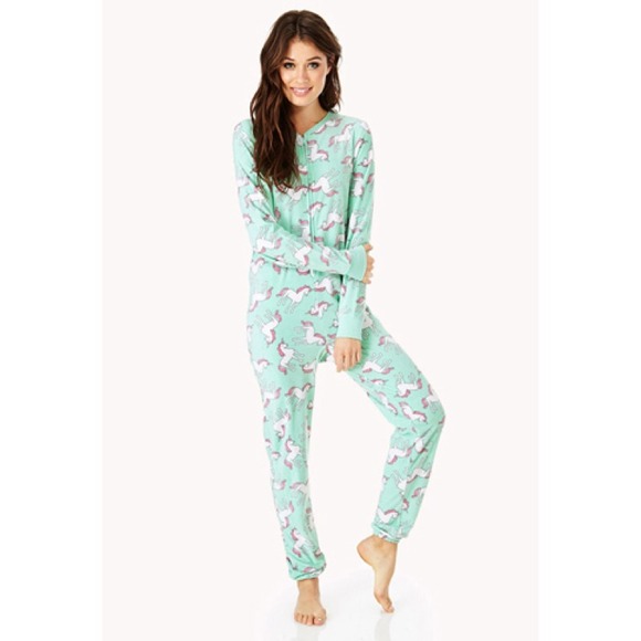 New! Forever 21 unicorn onsie pajama