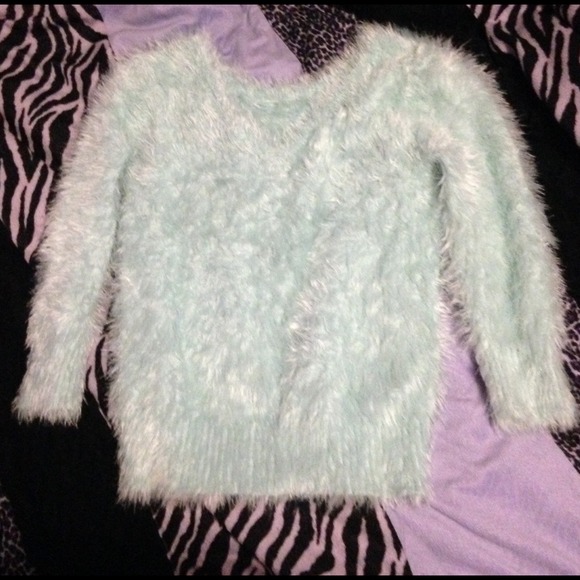Fuzzy sweater