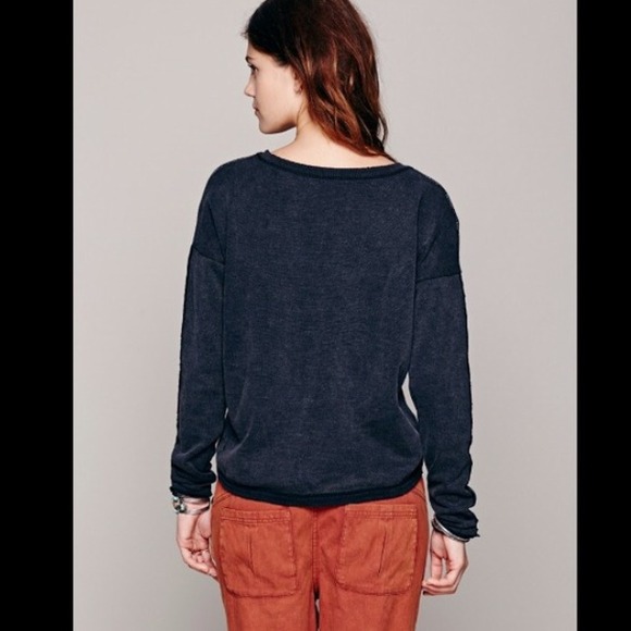 💜Bundled Free People Fleur De Lis Sweater - Picture 3 of 4