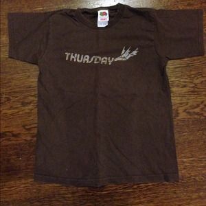 Thursday Band T-shirt War All The Time SZ YM