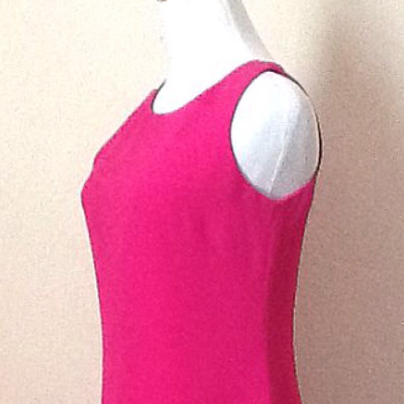 NWOT Casual Corner Fuschia Dress - Picture 4 of 4