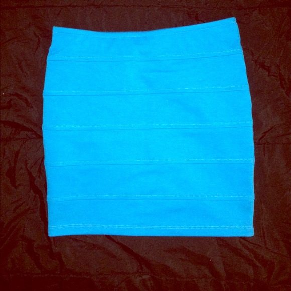 Forever 21 Blue Pencil Skirt