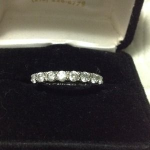 SOLD.  Cubic zirconia ring