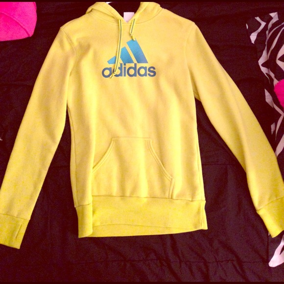 SOLD Bright Green Adidas Running Sweatshirt