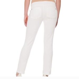 Jessica Simpson white maternity pants ankle length