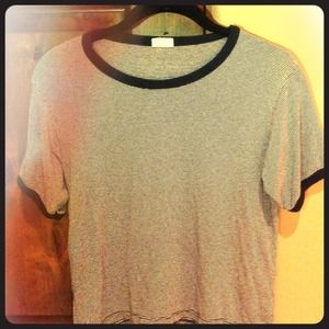 ❗️1 DAY LEFT❗️🙉BNWOT BRANDY STRIPED TEE