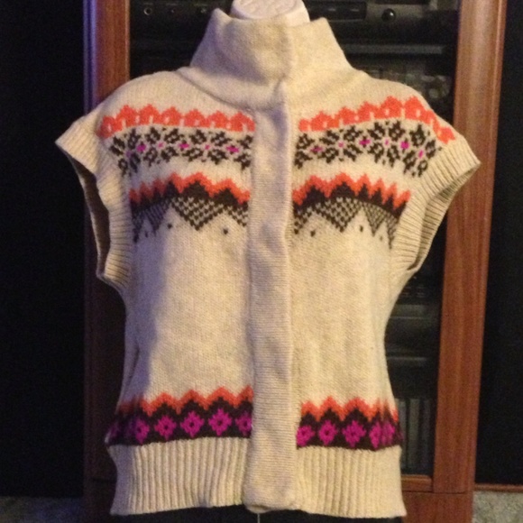 Free People Lambswool Sweater Vest