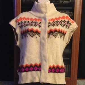 Free People Lambswool Sweater Vest