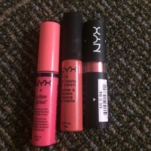 NYX Pink Lip Bundle