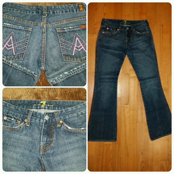 **Reduced**7 For All Mankind - "A" Pocket Sz 27