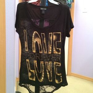 Wet Seal Love Forever Shirt