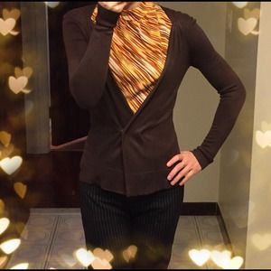 Victoria's Secret Brown Cashmere Cardigan