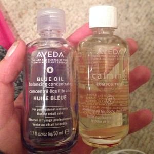 Aveda Blue Oil and Calming Oil