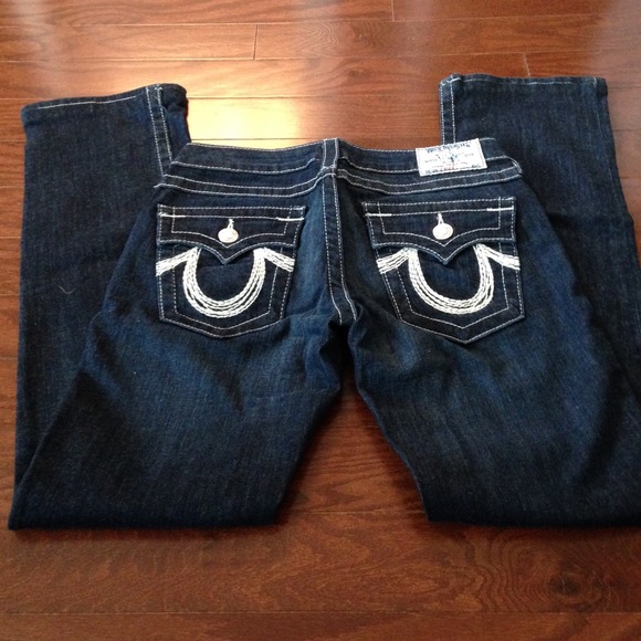 Authentic True Religion Straight Leg Jeans