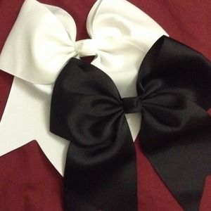 Two big hair bows