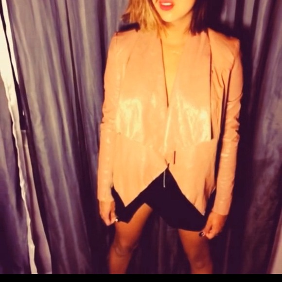 BCBG leather Jacket