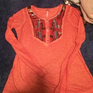 Free people top NWOT