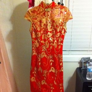 Chinese style chi-pao