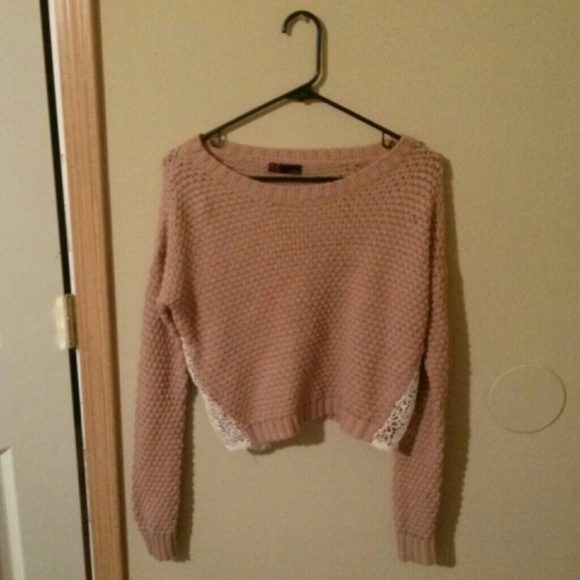 Pink sweater