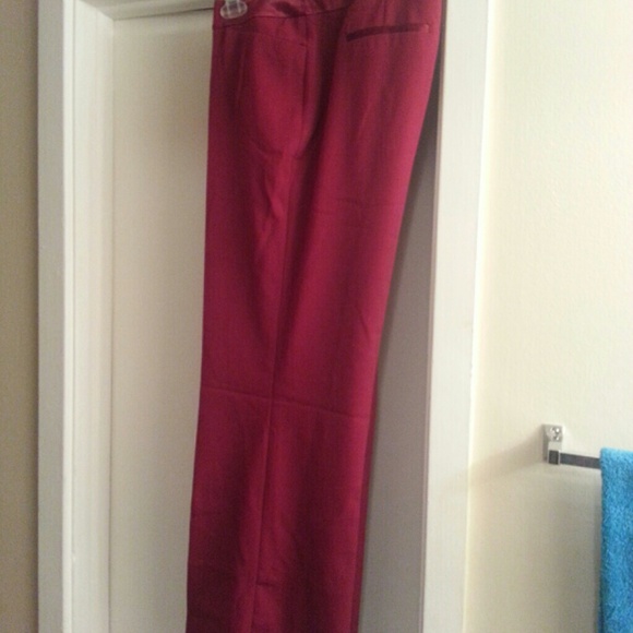 FLASH SALE$13..Bordeaux red tuxedo pants