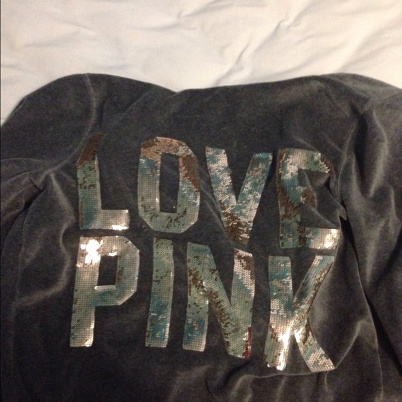 Victoria Secret Love Pink Hoodie - Picture 2 of 2