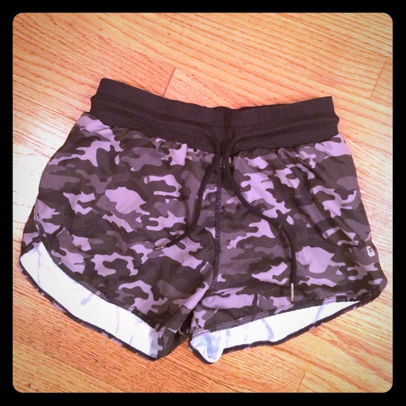 Fabletics Camo Printed Running Shorts