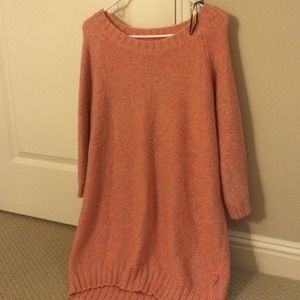 Coral big sweater
