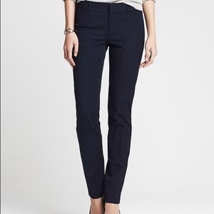 Banana Republic Sloan-Fit Slim Ankle Pant, Navy