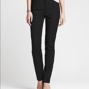 Banana Republic Sloan-Fit Slim Ankle Pants, Black