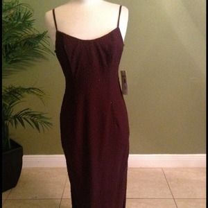 Plum Prom Dress