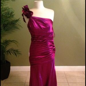 Elegant Purple Prom Dress
