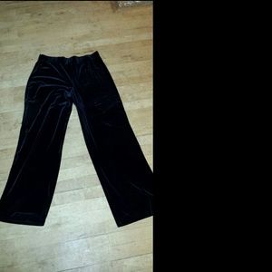 Velvety dress pants