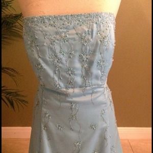 Baby Blue Prom Dress