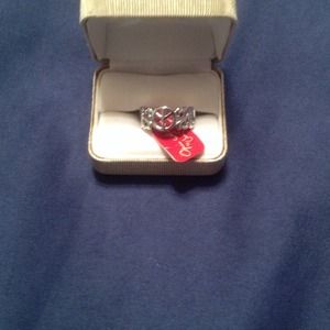 Jane Seymour open heart ring