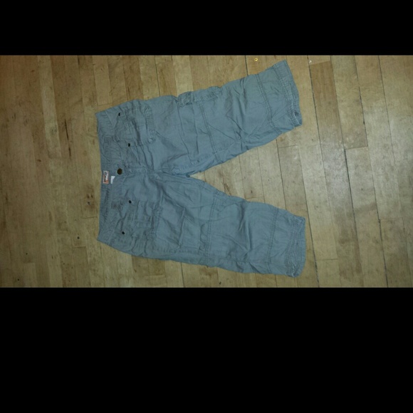 MUDD green khaki capri