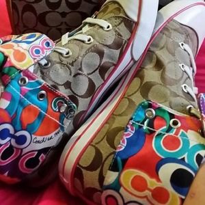 Coach poppy high tops :)
