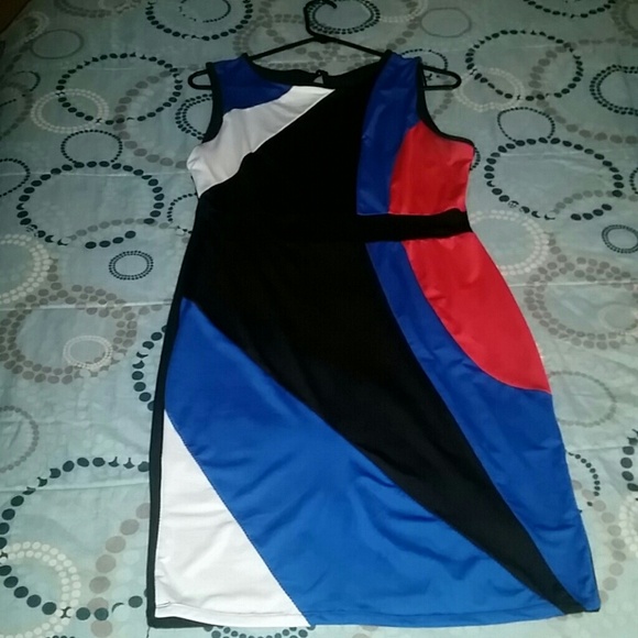 Color block dress