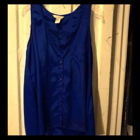 Royal blue tank top