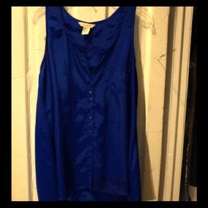 Royal blue tank top