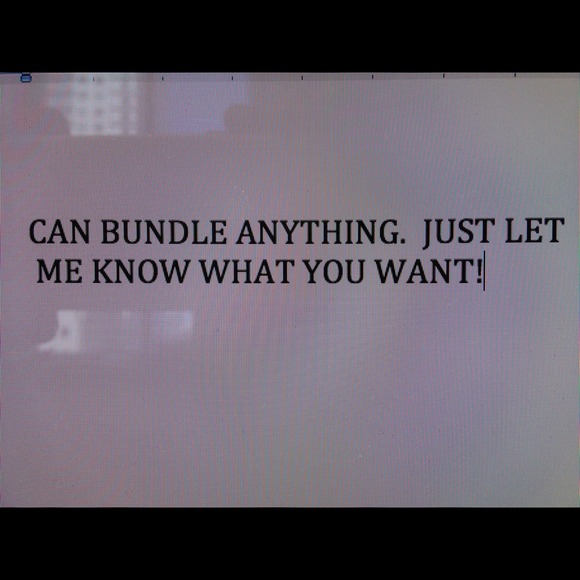 Bundles!!