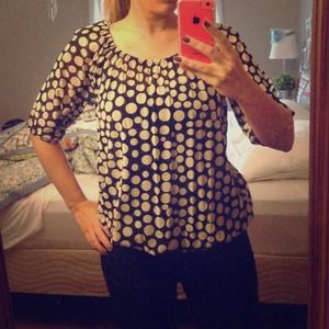 Polka dot top