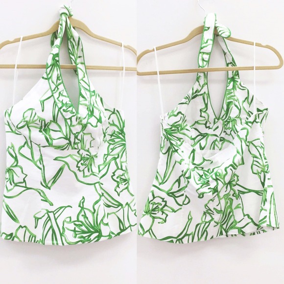 Jade Melody Tam Printed Halter - Picture 1 of 2