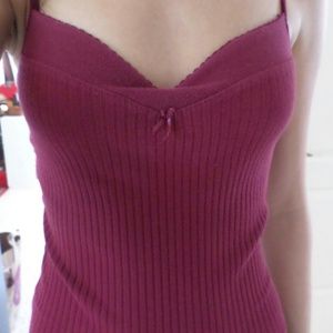 SALE! Maroon Built-In Bra top