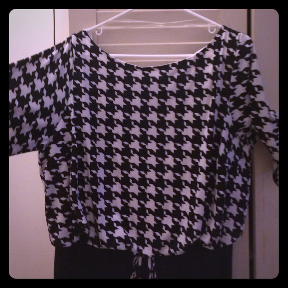 Houndstooth Dress