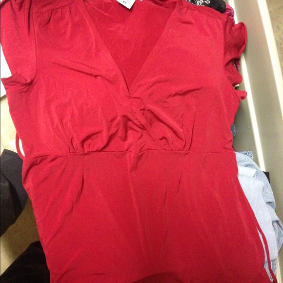 Silk maternity dress top