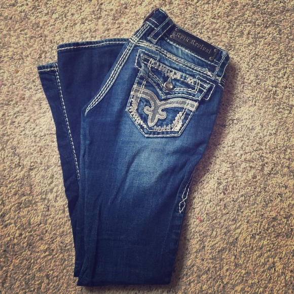 *RESERVED* Rock revival jeans